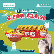 Ciao Tsurun Pudding Cup Cat Wet Food 65g x6 (Tray)