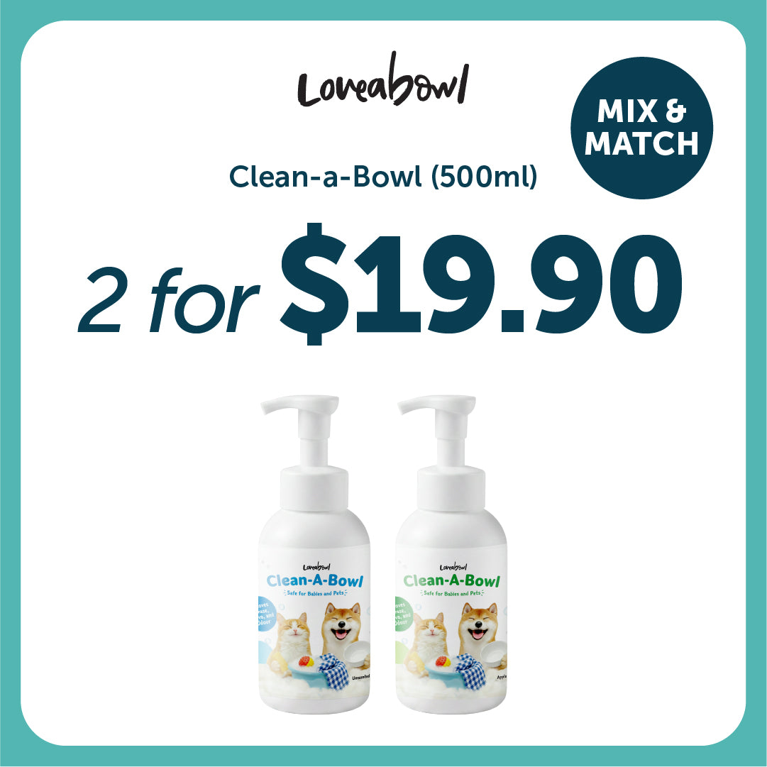 Loveabowl Clean-A-Bowl Pet-Safe Multi-Purpose Foam Wash