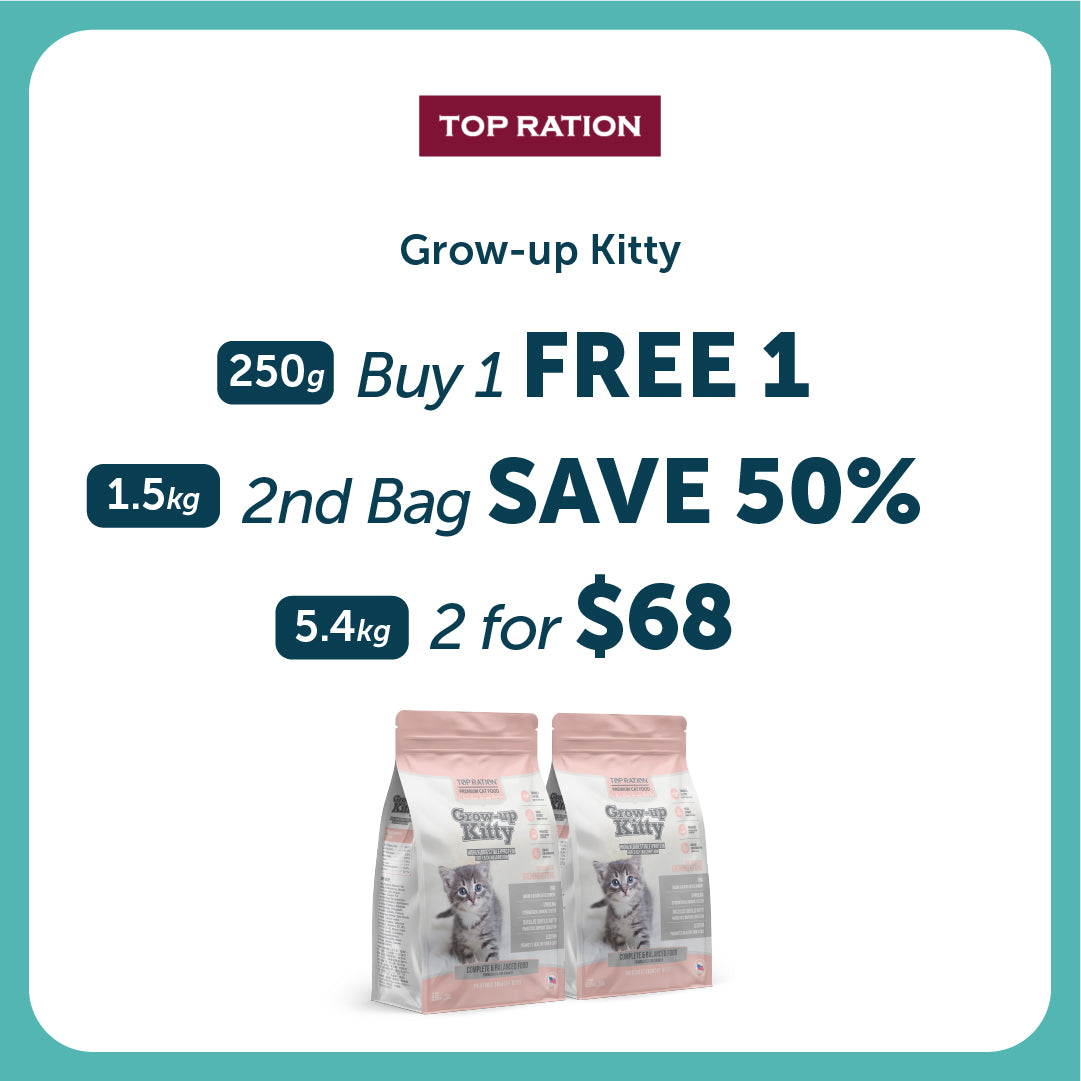 Top Ration Grow-up Kitty Premium Dry Cat Food
