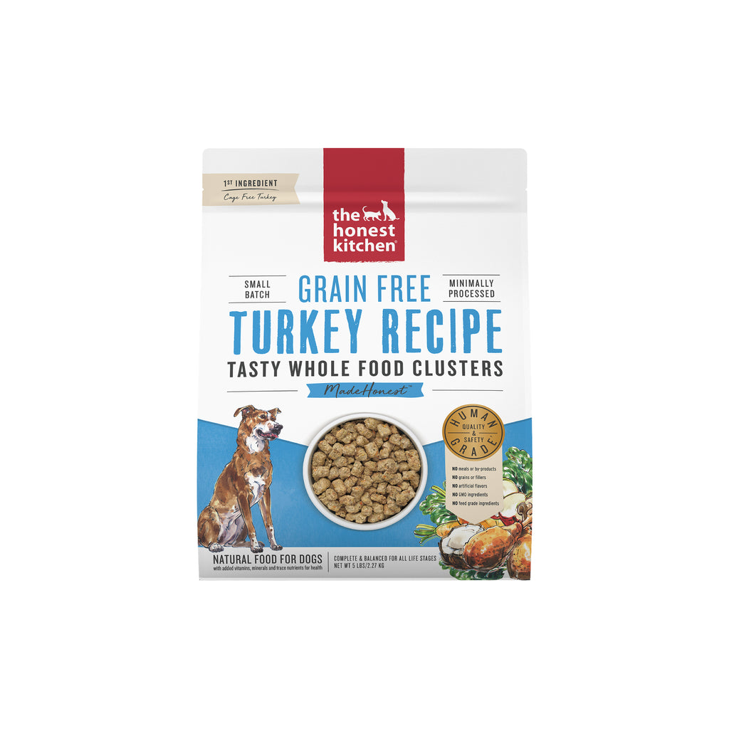 The Honest Kitchen Tasty Whole Food Clusters Grain Free Dog Food 5lbs