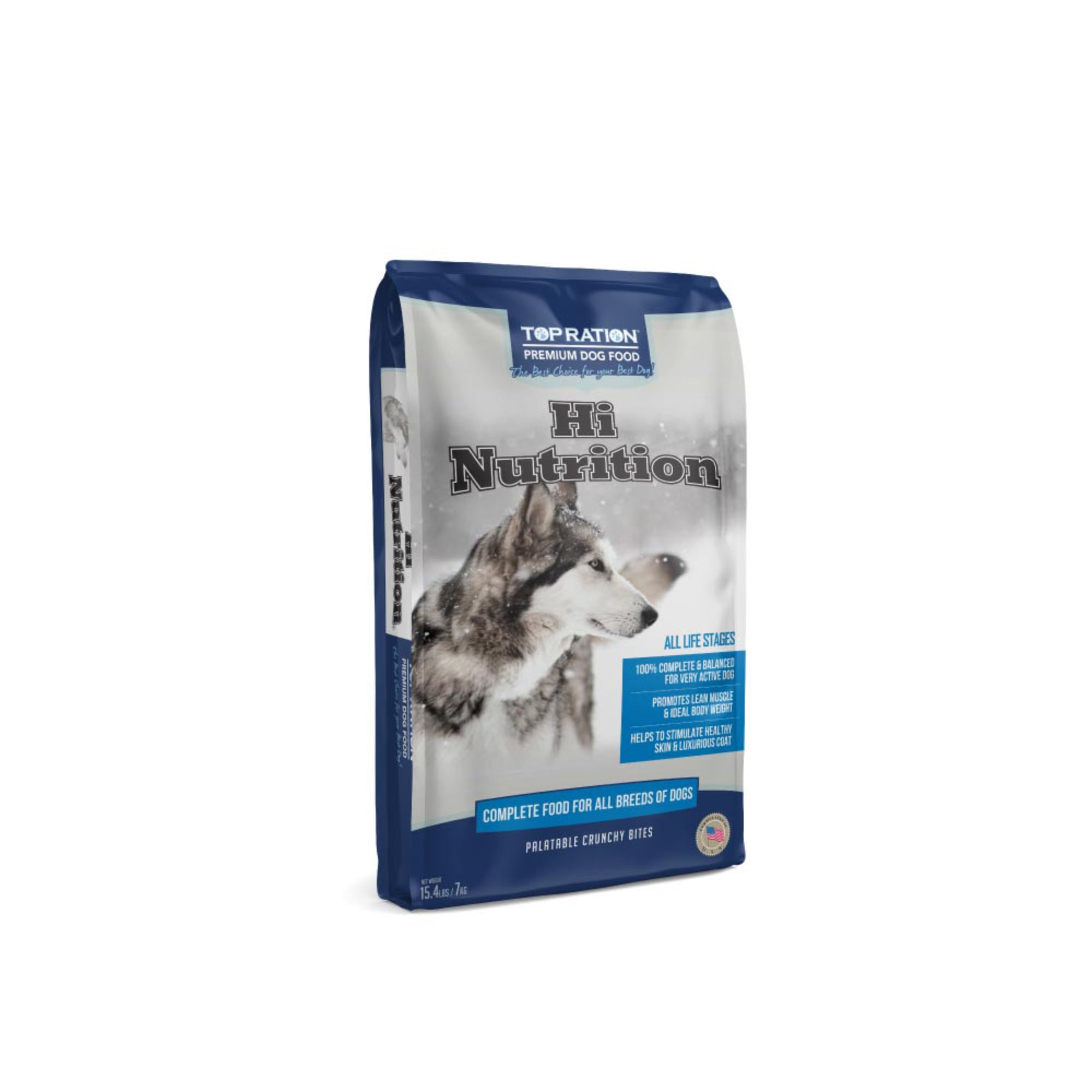 Top Ration Premium Dog Dry Food 7kg