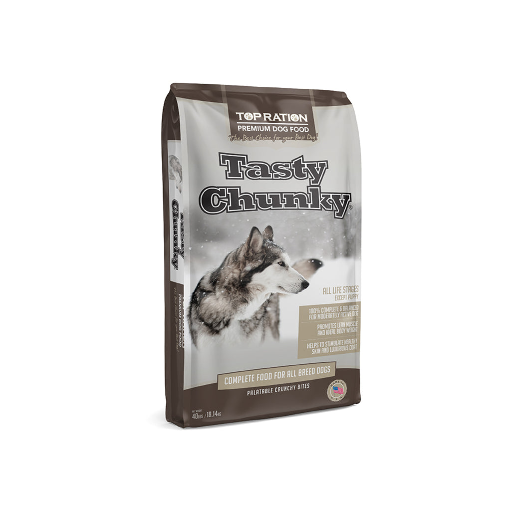 Top Ration Premium Dog Dry Food 18.14kg