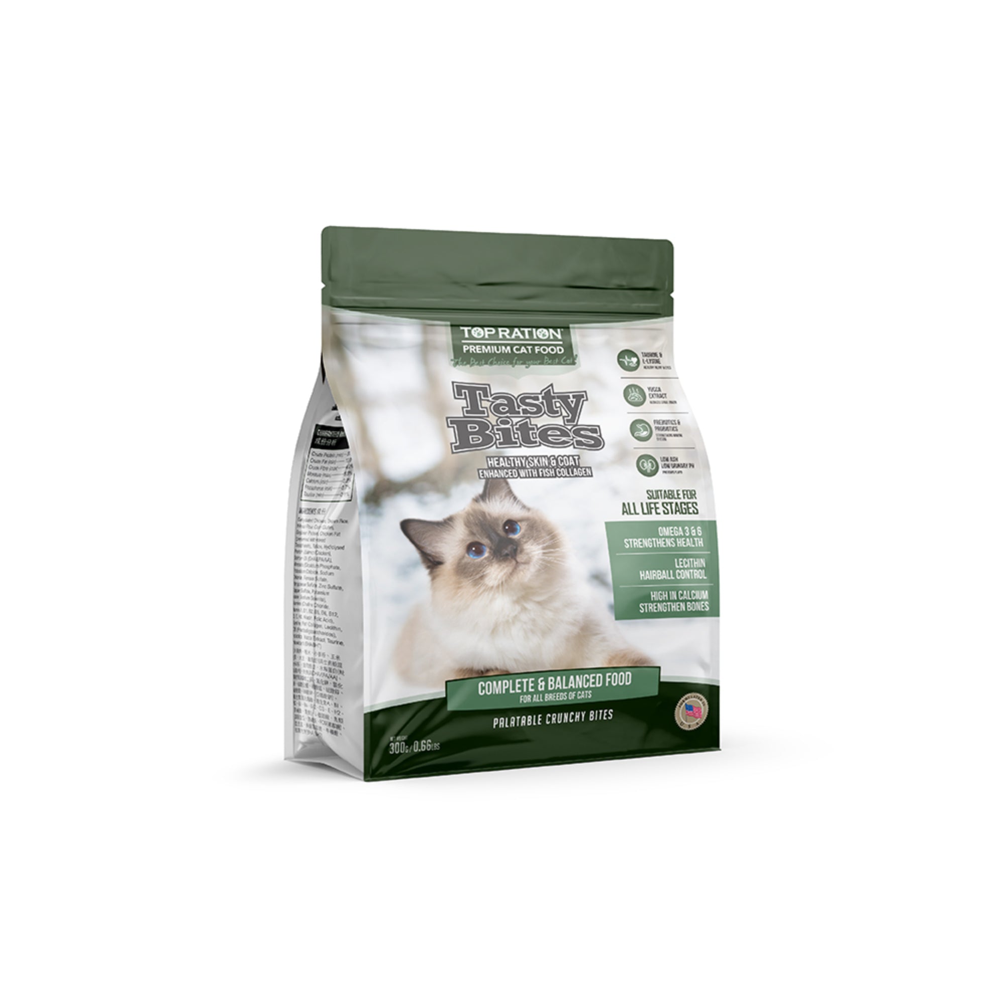 Top Ration Premium Cat Dry Food Trial Pack 300g