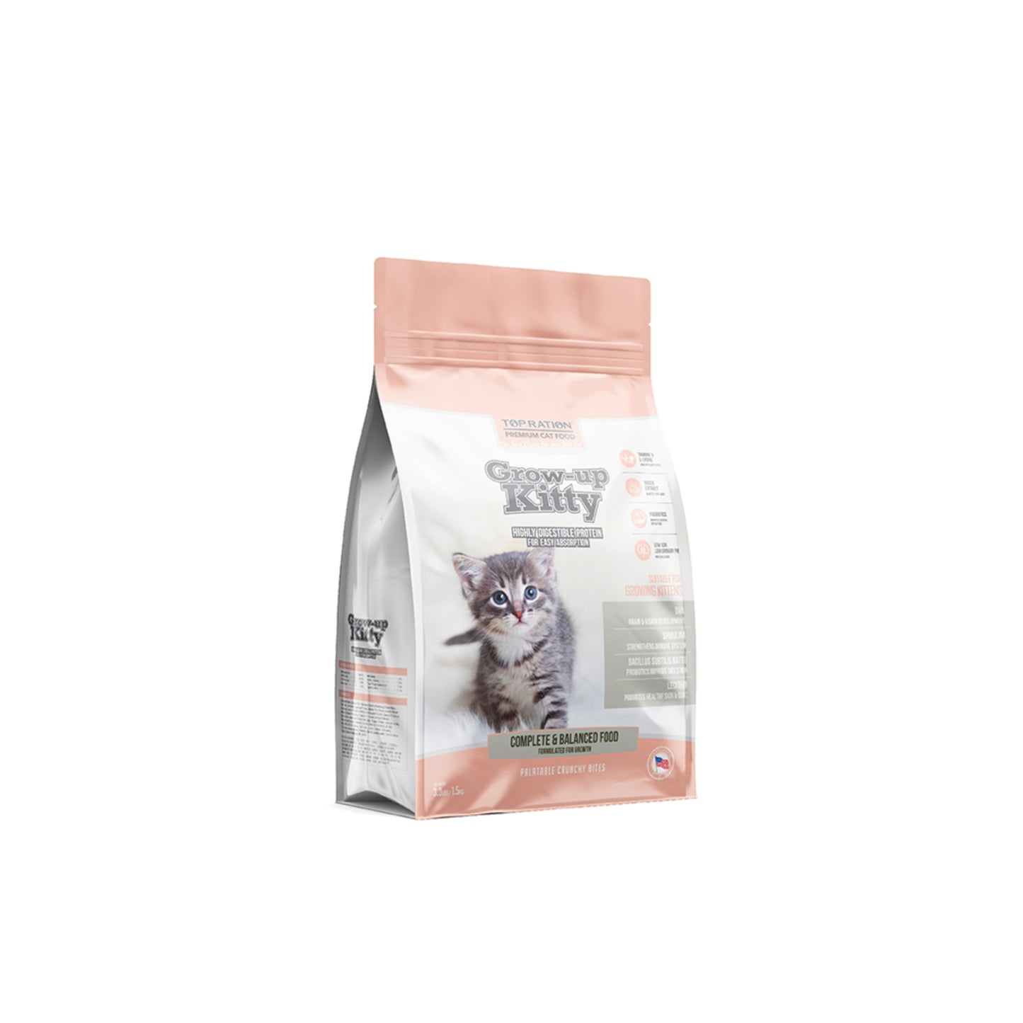 Top Ration Premium Cat Dry Food 1.8kg