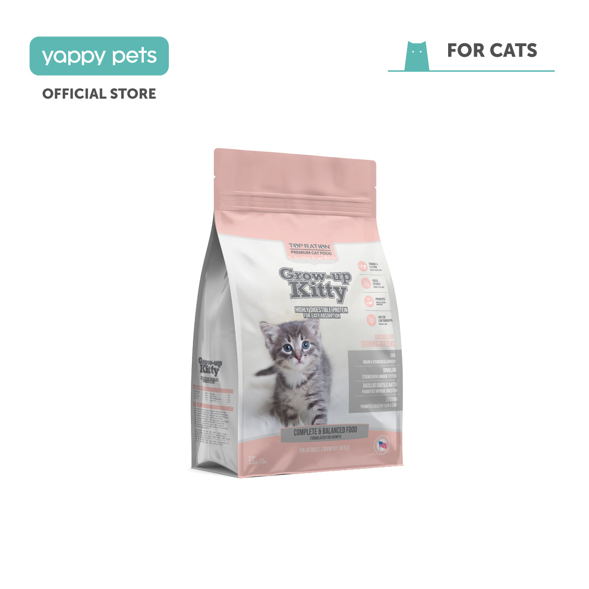 Top Ration Premium Cat Dry Food 1.8kg