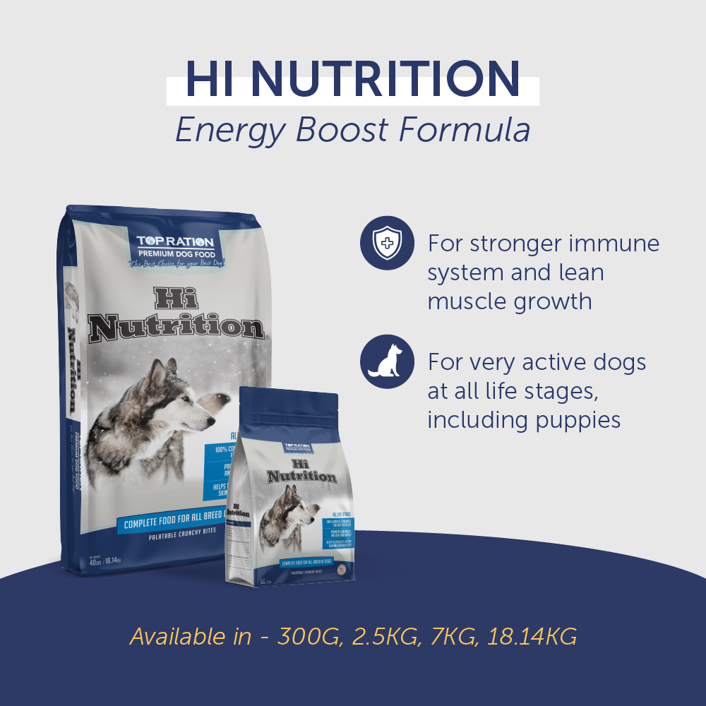 Top Ration Hi Nutrition Premium All Life Stages Dry Dog Food