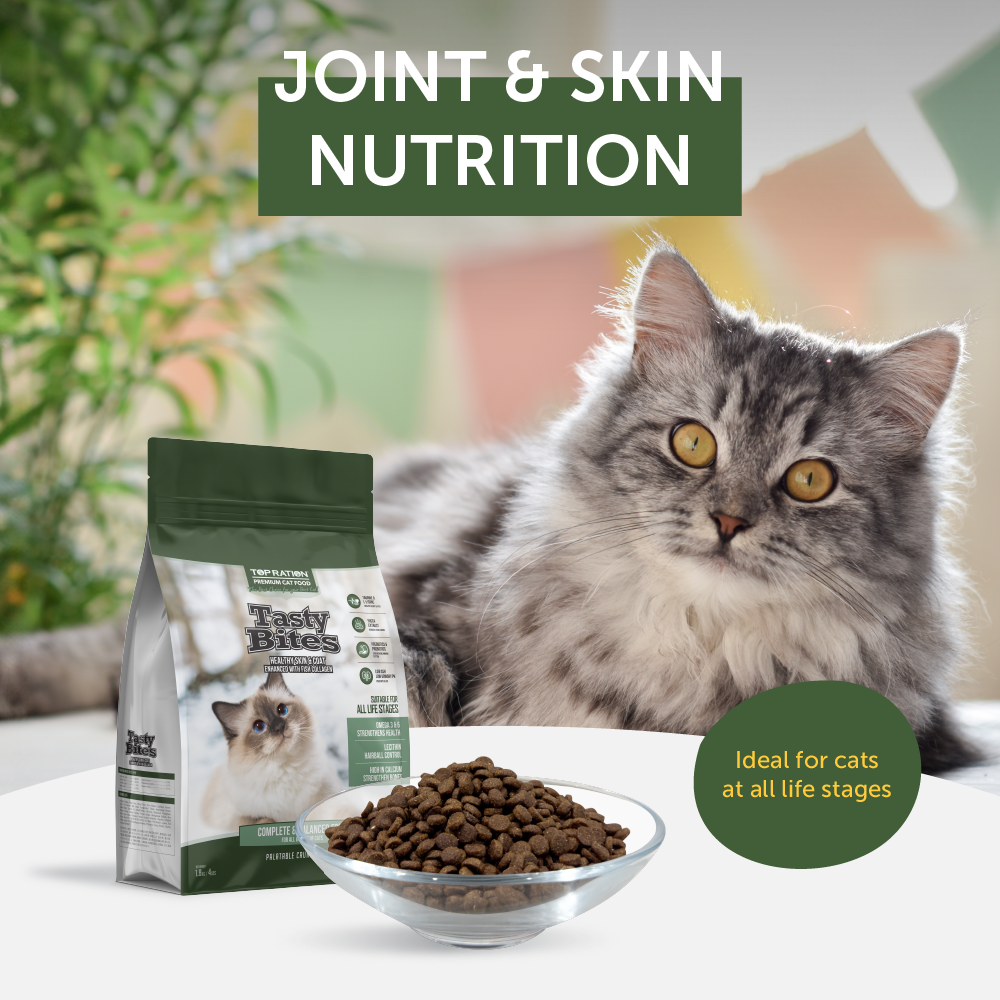 Top Ration Tasty Bites Premium Dry Cat Food
