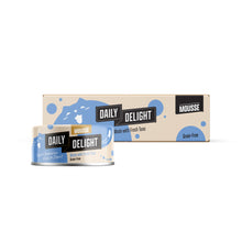 Daily Delight Mousse Made with Fresh Tuna Cat Wet Food 80g Carton Deal Best for hydration on adult cats and easily digestible complementary meal for Kittens and Senior Cats