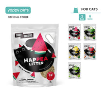 Daily Delight Happea Litter Excellent Odor Control and Power Clumping Pea Litter Available in 5 Fruity Scents