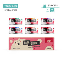 Daily Delight Jelly Grain-Free Cat Wet Food 80g Carton Deal Available in 6 Flavors