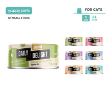 Daily Delight Mousse Halal Certified Cat Wet Food 80g Can Available in 6 Flavors