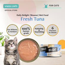 Daily Delight Mousse Cat Wet Food available in Tuna and Chicken series Made for Kittens & Seniors and Hydrating &Nourishing for Adult Cats