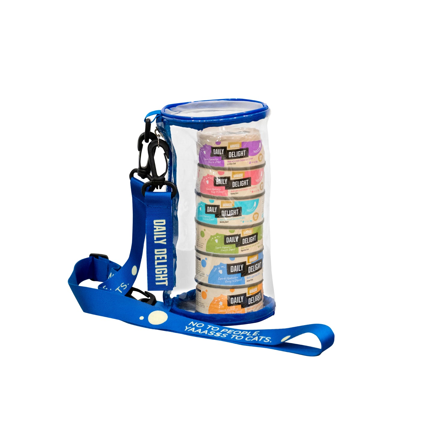 Daily Delight Mousse Starter Bag 6 Flavours Trial Bundle Grain-Free Cat Wet Food