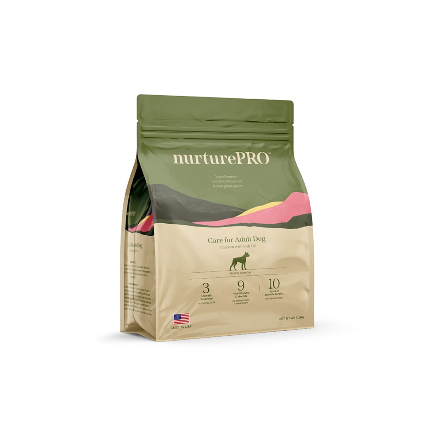 nurturepro Functional Protein and Hypoallergenic Dog Dry Food in Chicken Flavor 1.8kg