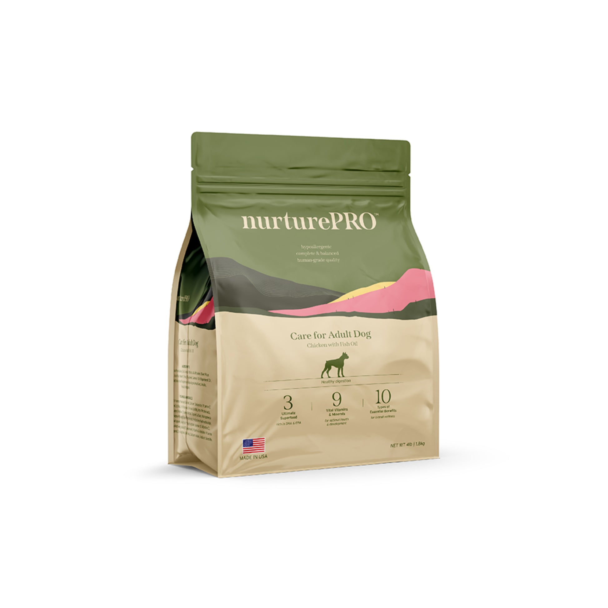 nurturepro Functional Protein and Hypoallergenic Dog Dry Food in Chicken Flavor 1.8kg
