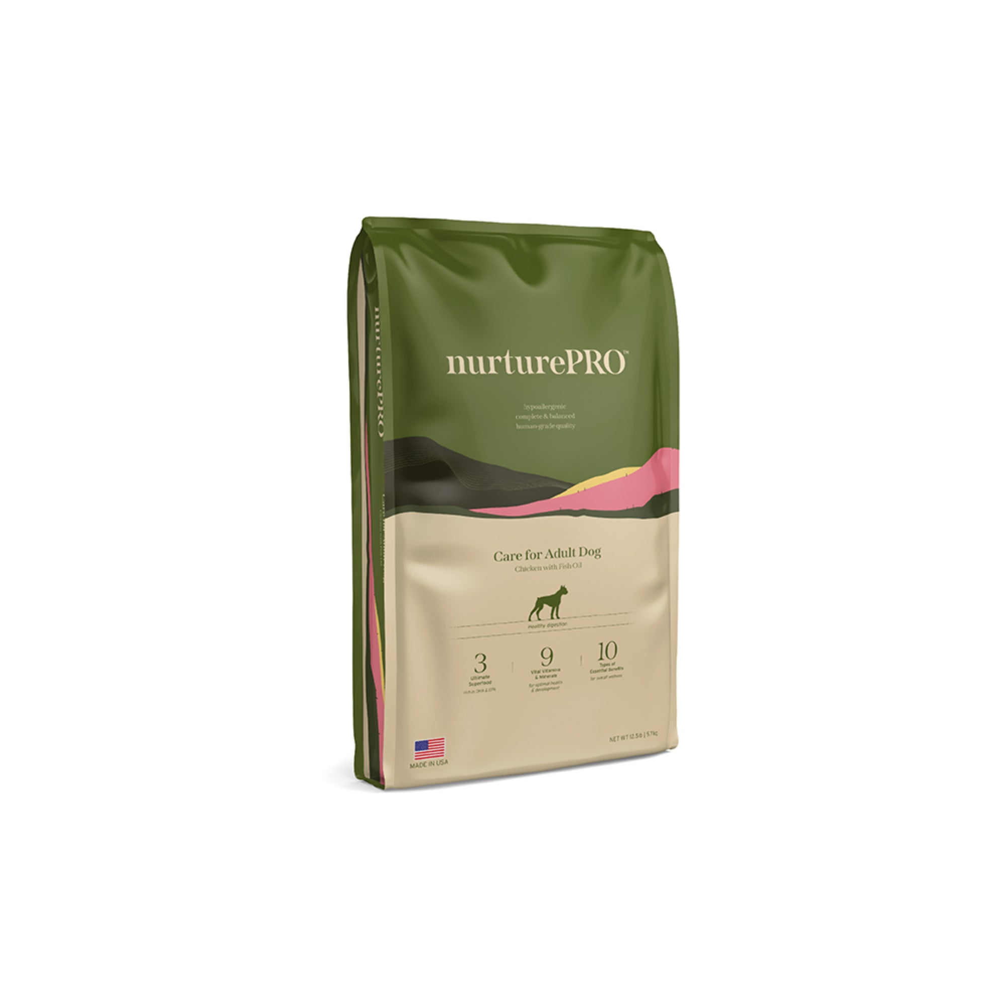 nurturepro Functional Protein and Hypoallergenic Dog Dry Food in Chicken Flavor 5.7kg