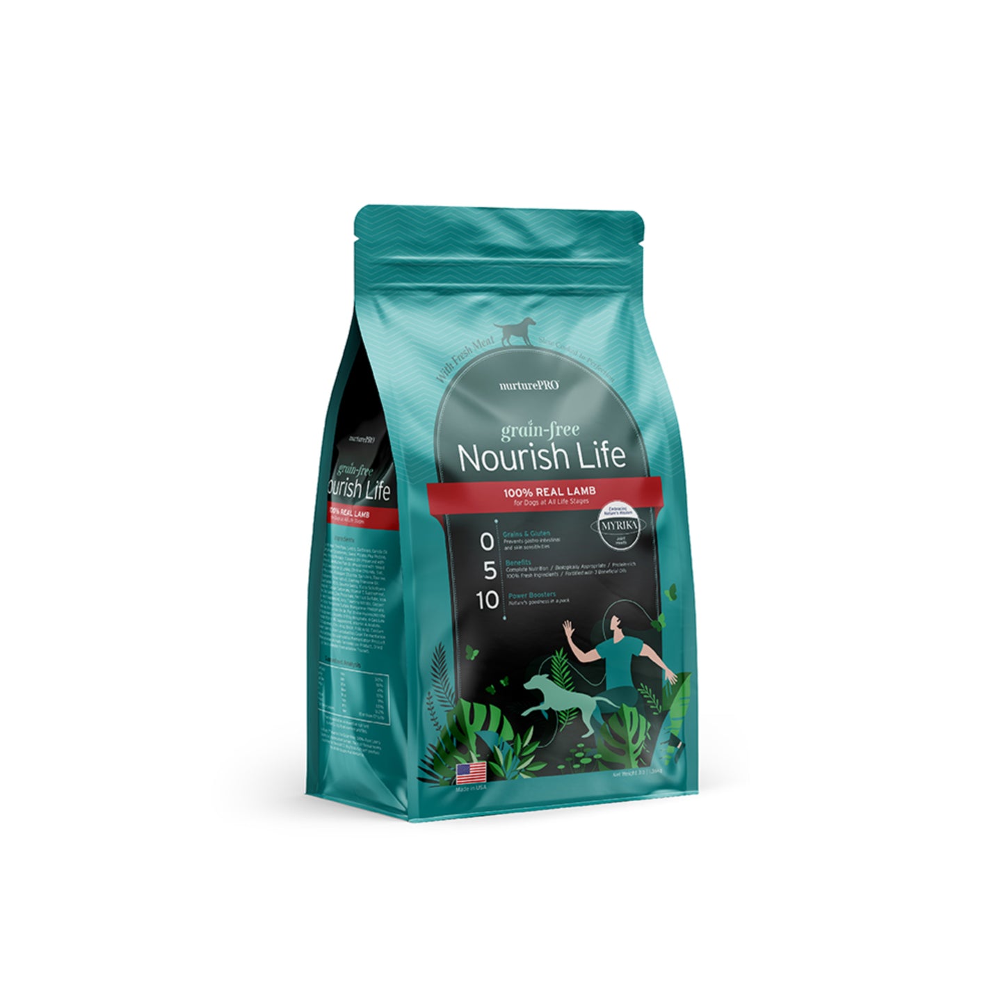 nurturepro Lamb and Herring Grain Free Dog Dry Food for All Life Stages 1.36kg