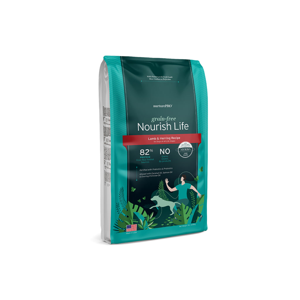 nurturepro Lamb and Herring Grain Free Dog Dry Food for All Life Stages 4.99kg