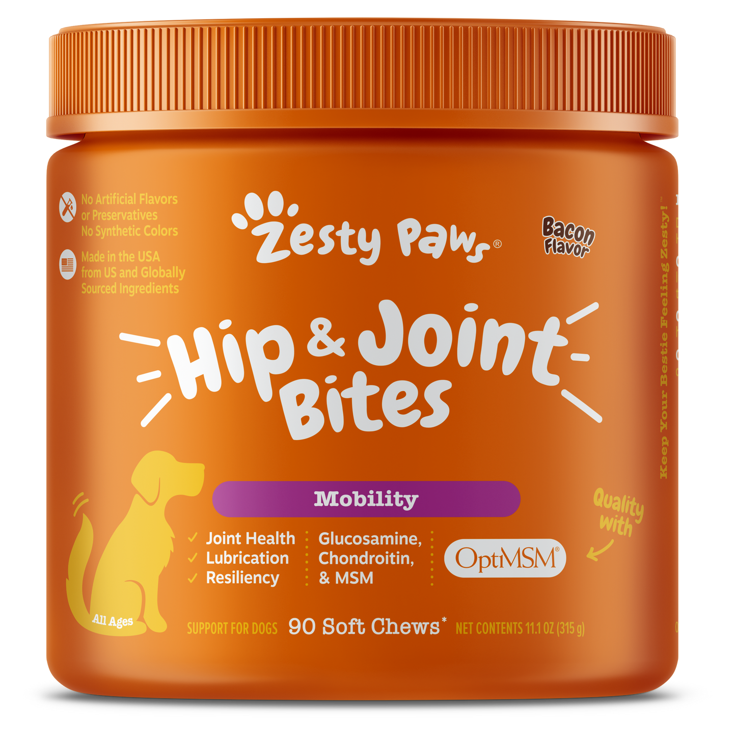 Zesty Paws Dog Supplements 90ct  Best Sellers