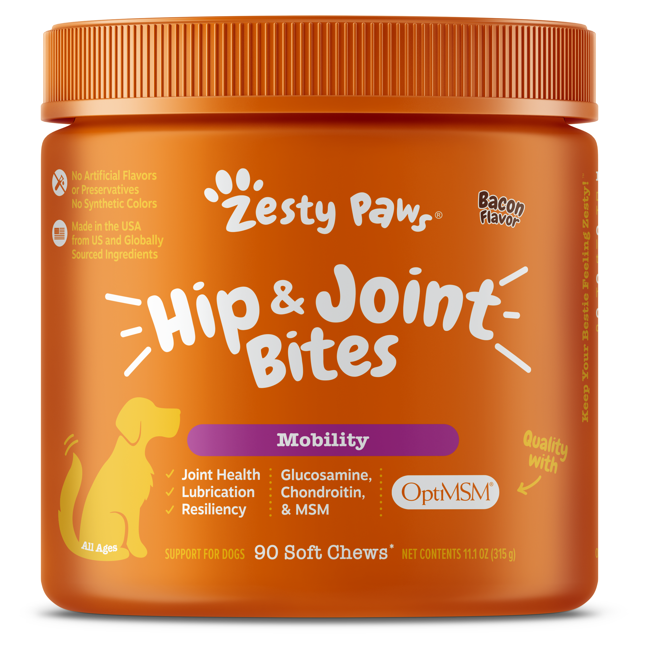 Zesty Paws Dog Supplements 90ct  Best Sellers