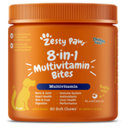 Zesty Paws 8-in-1 Multivitamin Bites Dog Supplements 90ct
