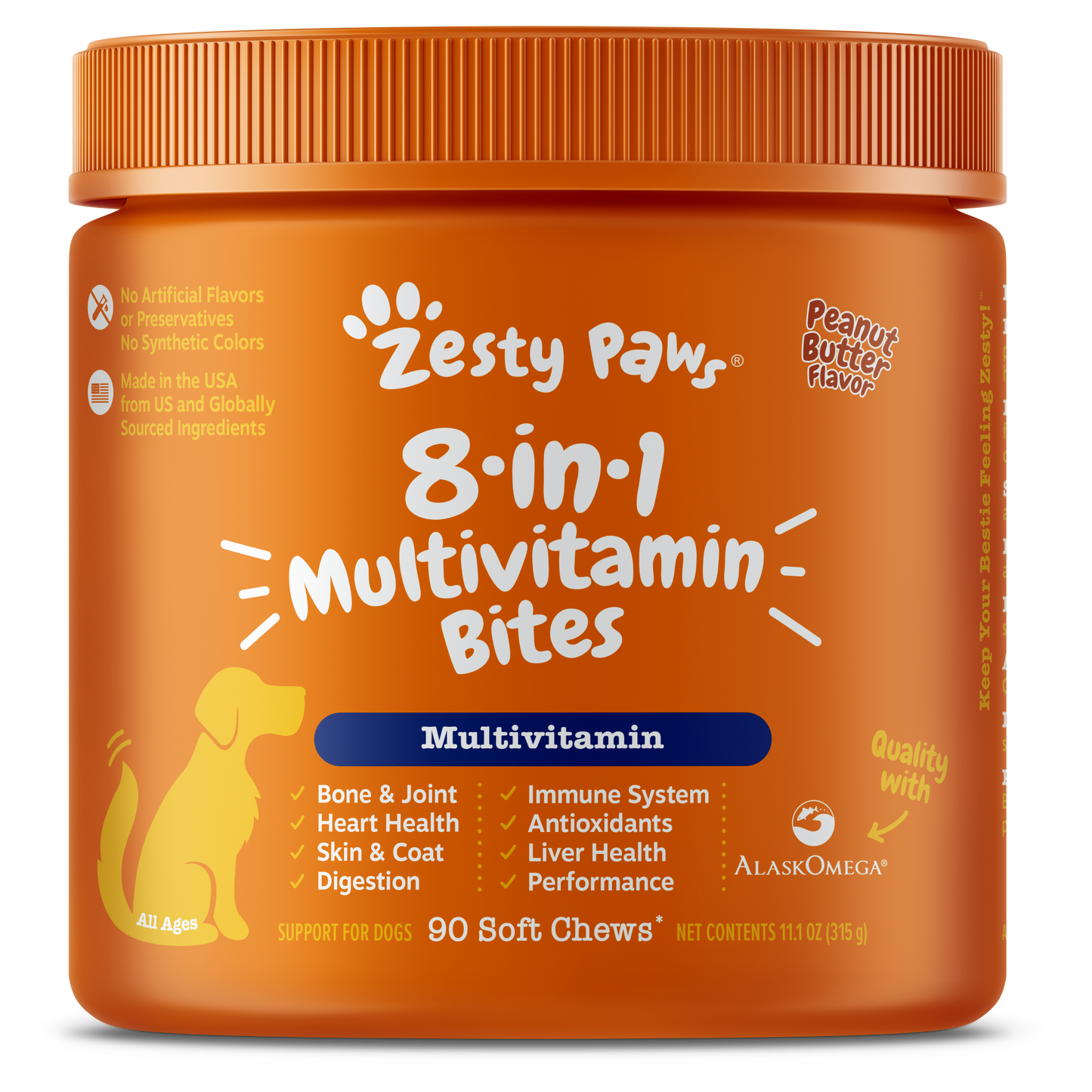 Zesty Paws Dog Supplements 90ct  Best Sellers