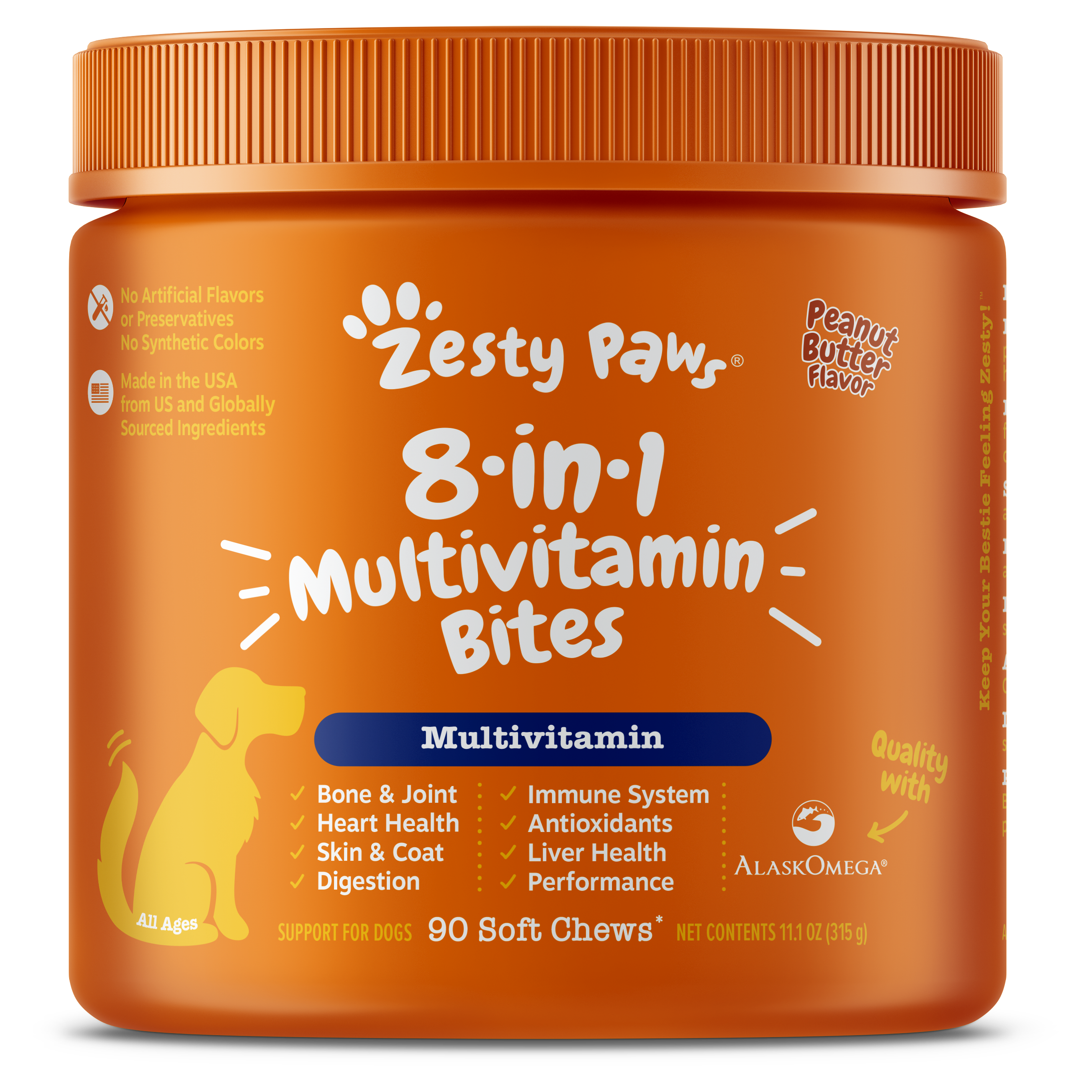 Zesty Paws Dog Supplements 90ct  Best Sellers