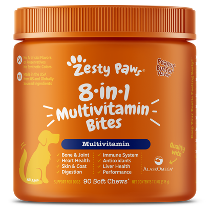 Zesty Paws Dog Supplements 90ct  Best Sellers