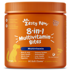 Zesty Paws 8-in-1 Multivitamin Bites Dog Supplements 90ct