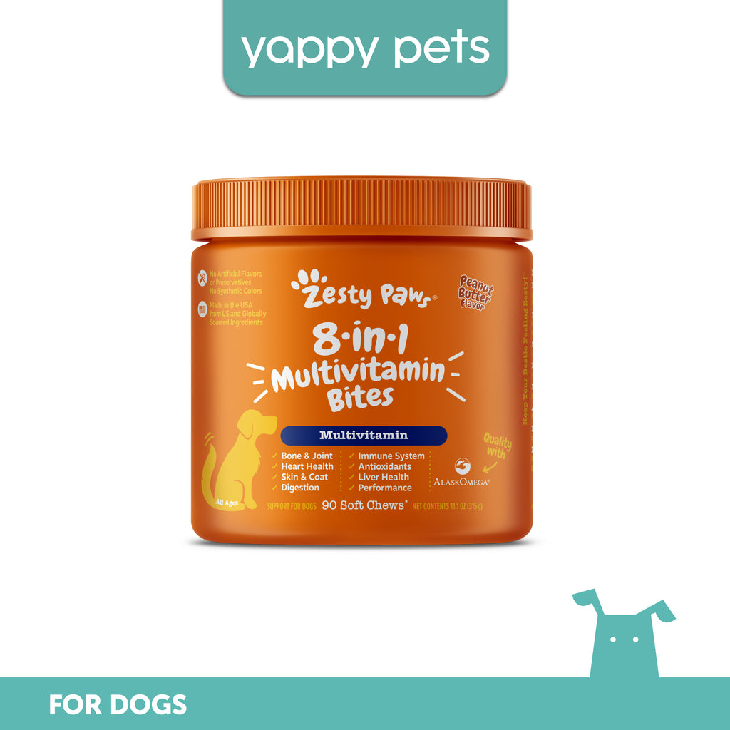 Zesty Paws 8-in-1 Multivitamin Bites for Dogs
