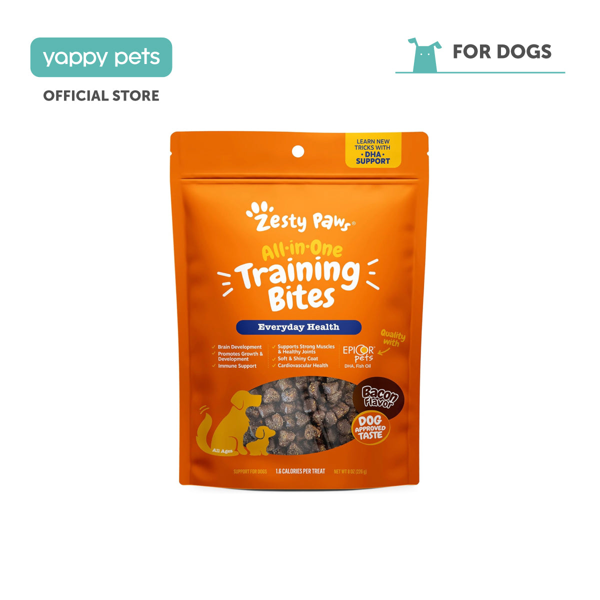 Zesty Paws All-in-One Training Bites for Dog