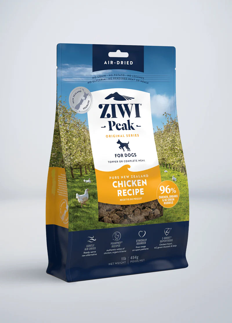 Ziwi Peak Originals Air Dried Dog Food 454g