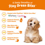 Zesty Paws Stay Green Bites for Dogs