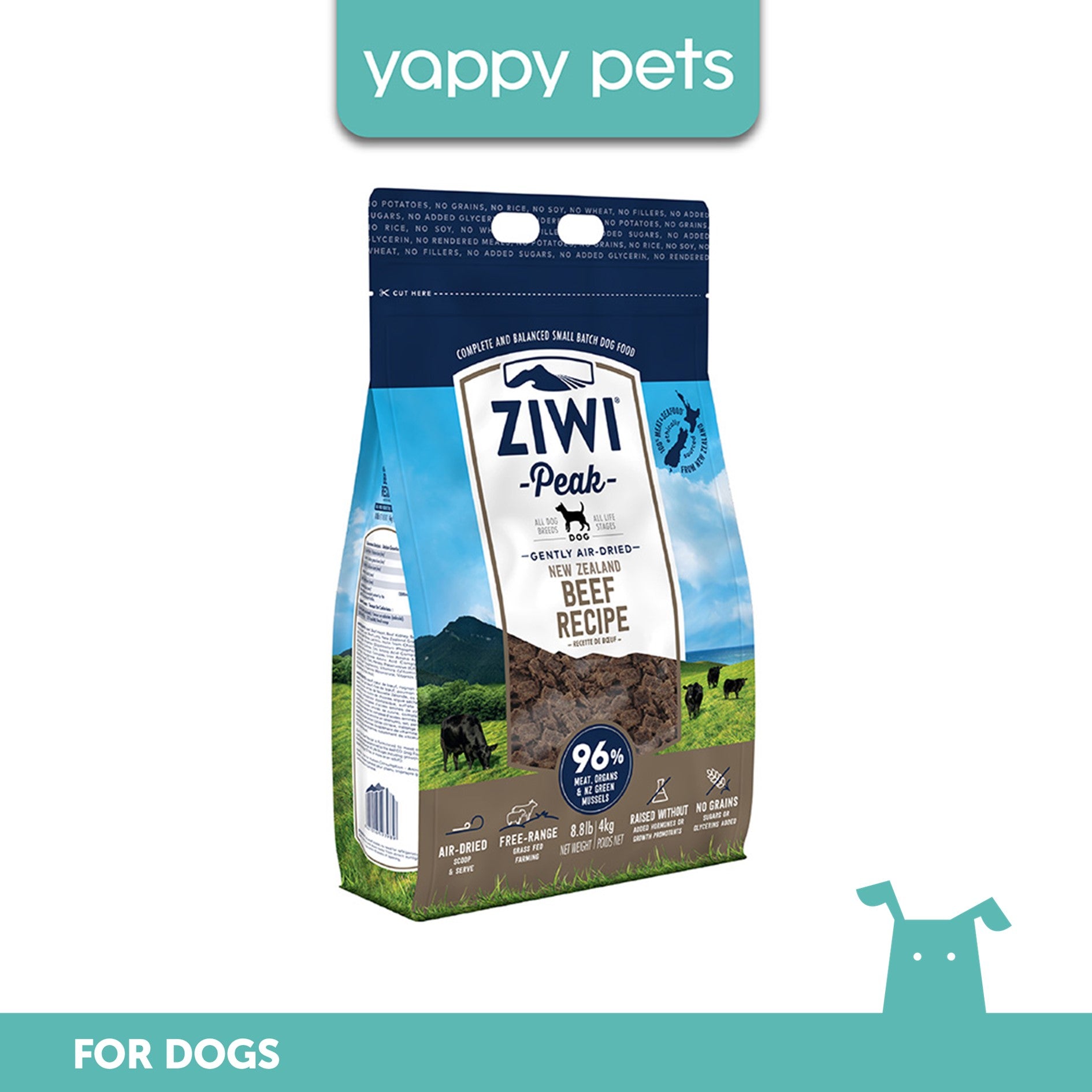 Ziwi Peak Original Series Air Dried Beef Recipe Dog Food