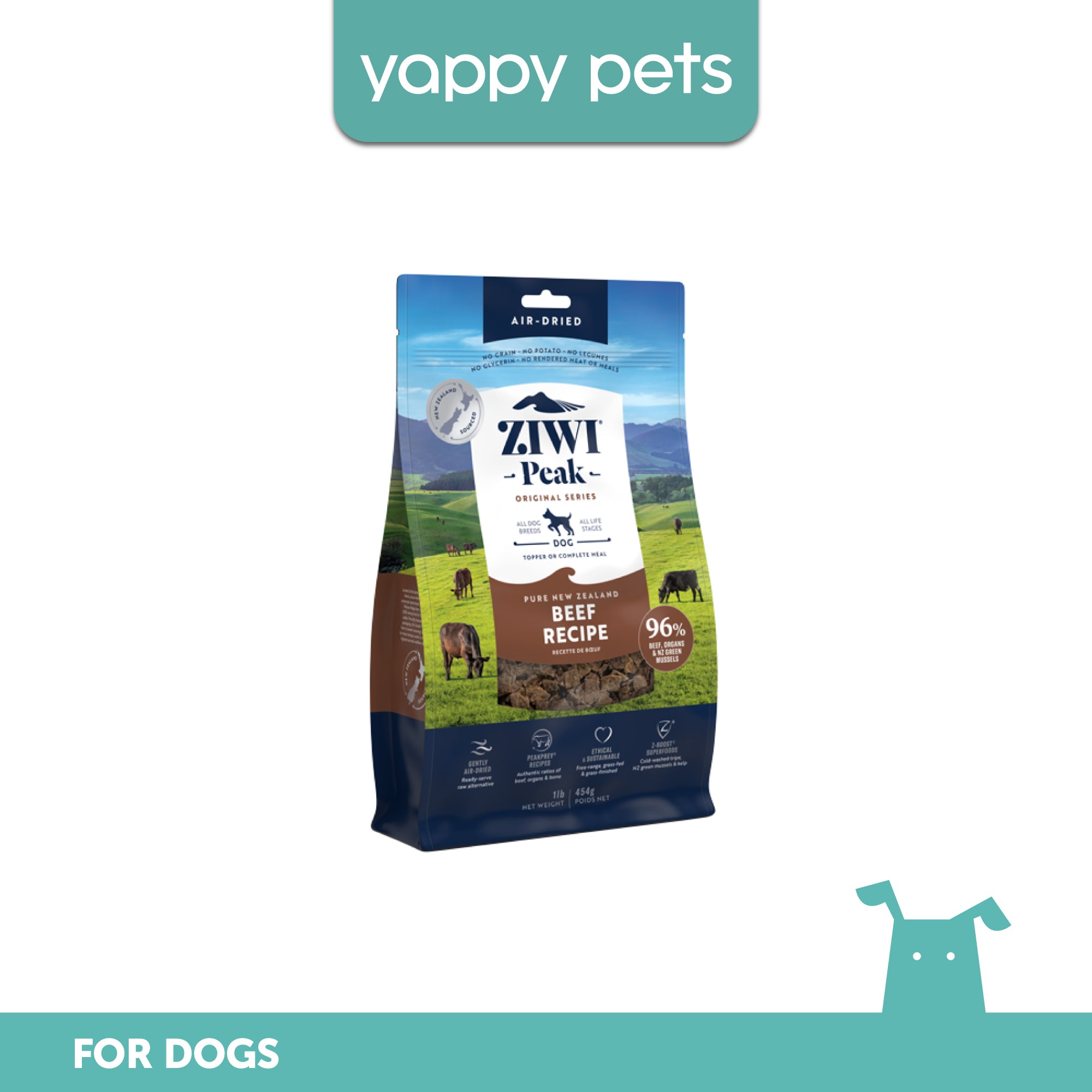 Ziwi Peak Original Series Air Dried Beef Recipe Dog Food