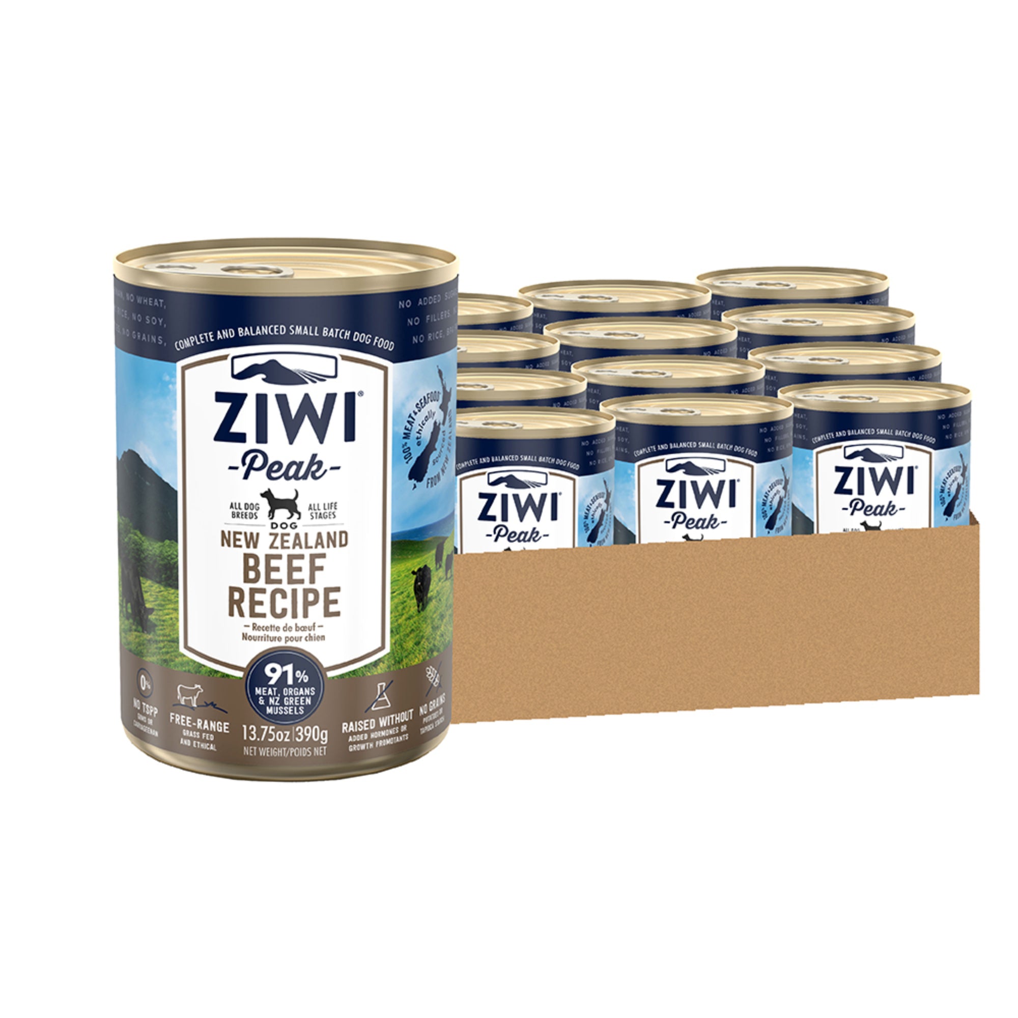Ziwi Peak Original Series Beef Recipe Wet Dog Food