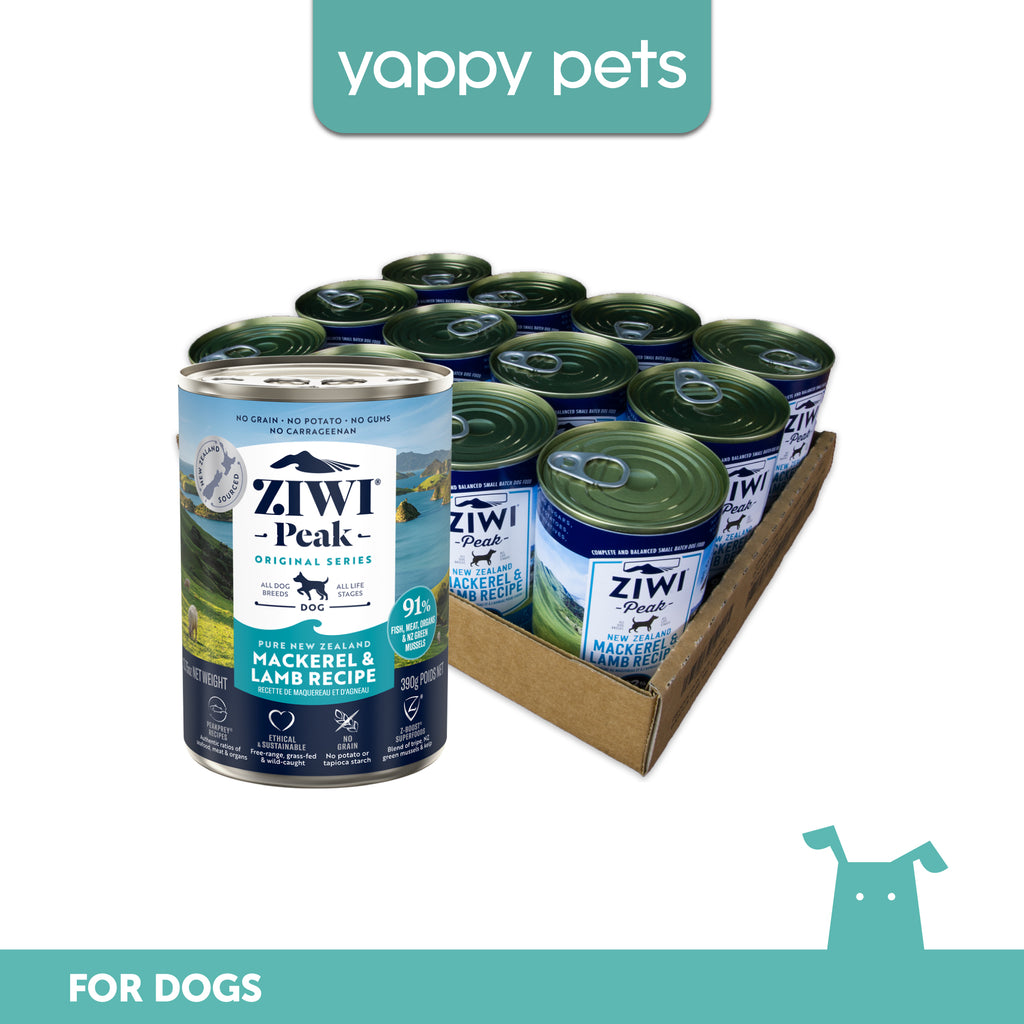 Ziwi Peak Original Series Mackerel & Lamb Recipe Wet Dog Food