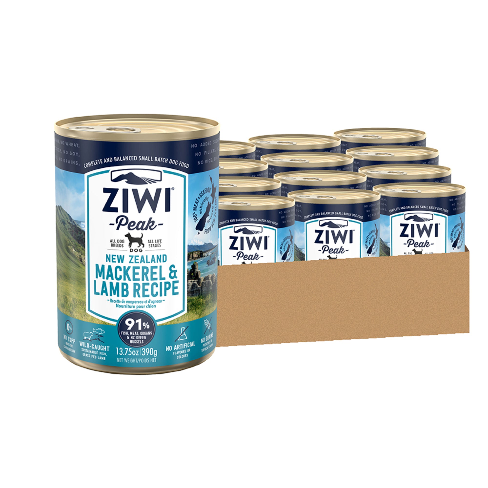 Ziwi Peak Original Series Mackerel & Lamb Recipe Wet Dog Food