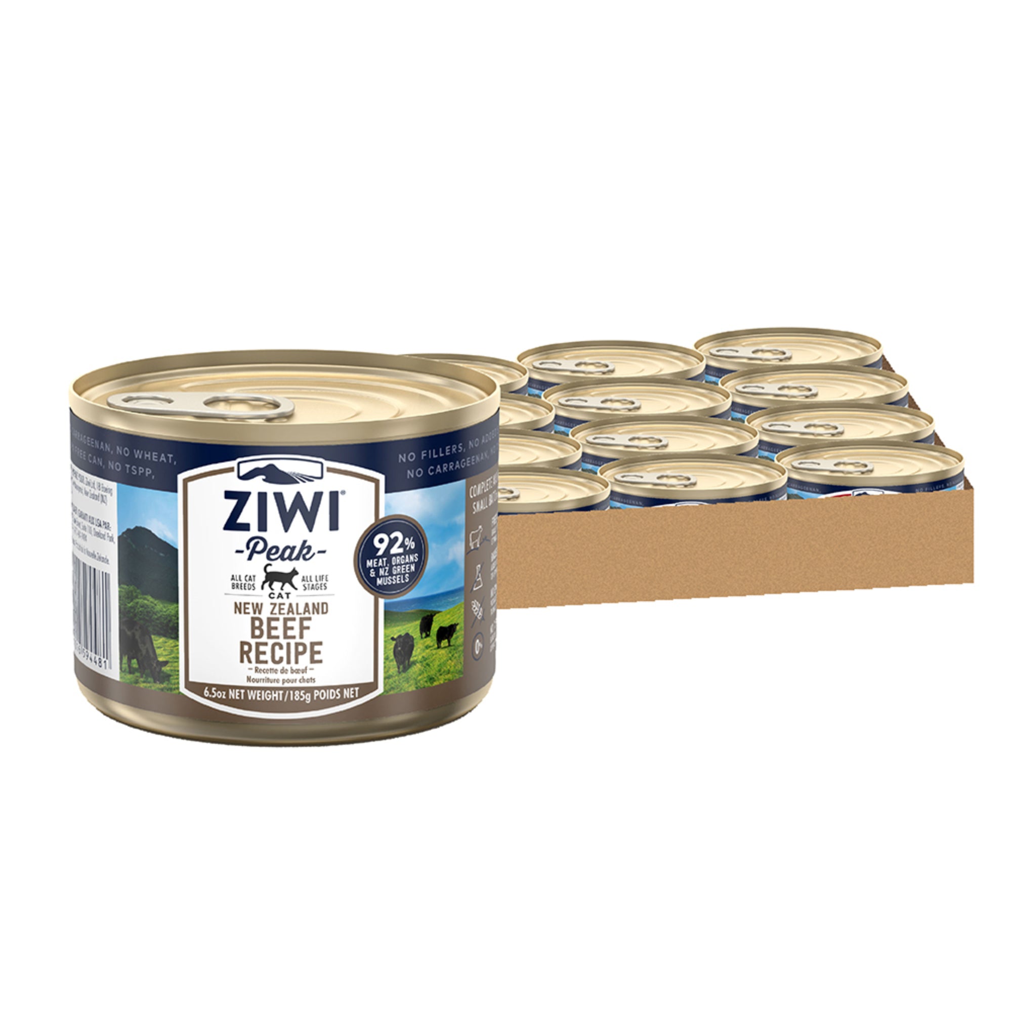 Ziwi Peak Beef Recipe Wet Cat Food
