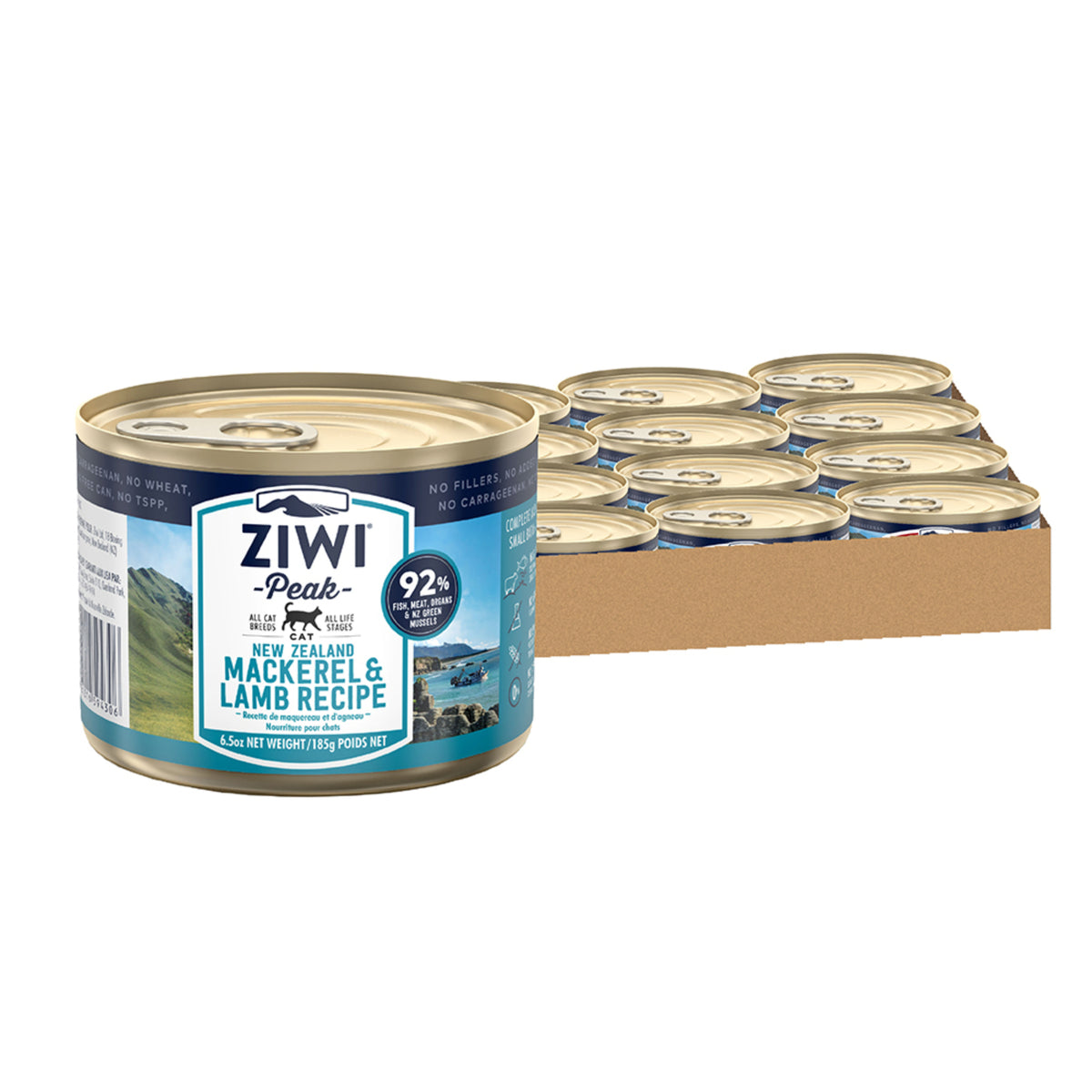 Ziwi Peak Mackerel & Lamb Recipe Wet Cat Food