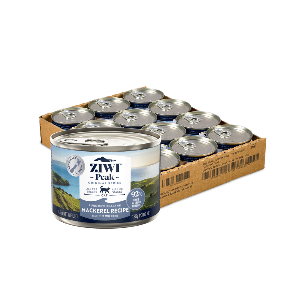 Ziwi Peak Originals Wet Cat Food 185g x 12 (Carton)