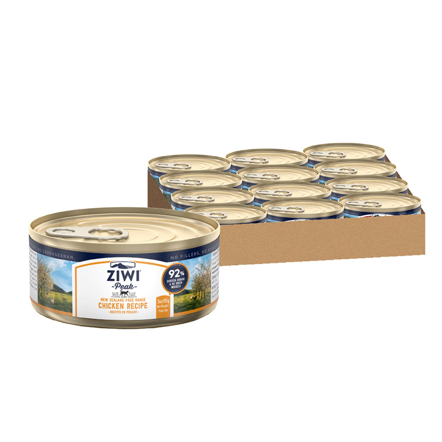 Ziwi Peak Originals Wet Cat Food 85g x 24 (Carton)
