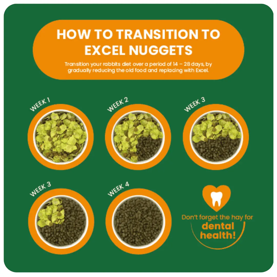 Burgess Excel Indoor Rabbit Nuggets with Dandelion & Nettle