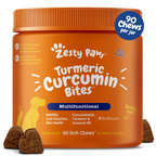 Zesty Paws Turmeric Curcumin Bites for Dogs