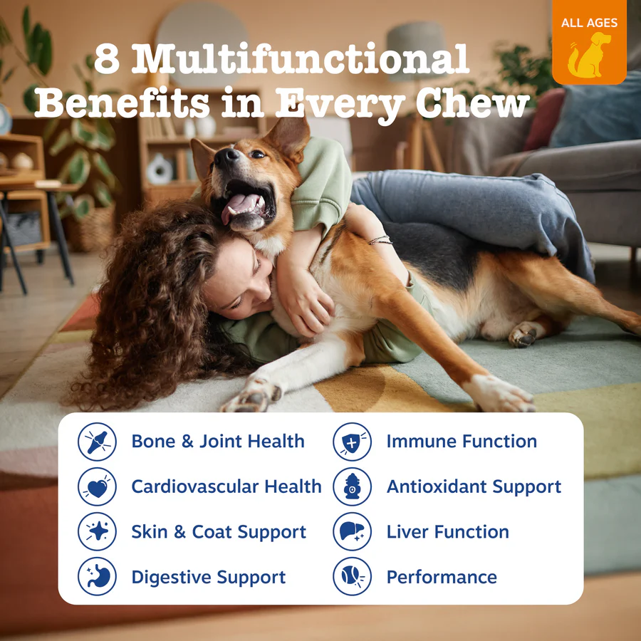 Zesty Paws 8-in-1 Multivitamin Bites for Dogs