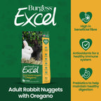 Burgess Excel Adult Rabbit Nuggets with Oregano