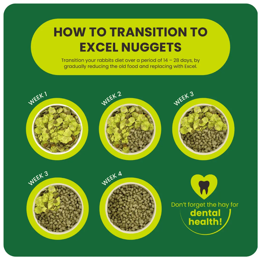 Burgess Excel Nature’s Blend Adult Rabbit Nuggets with Hedgerow Herbs