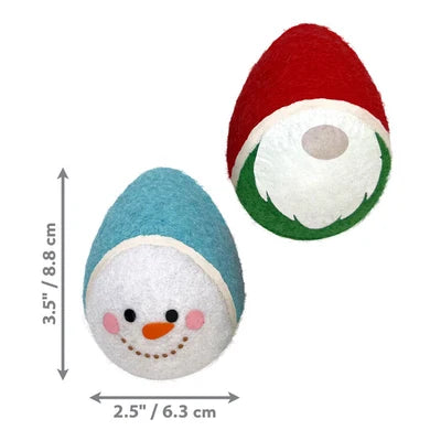 KONG Holiday AirDog® Squeaker Egg