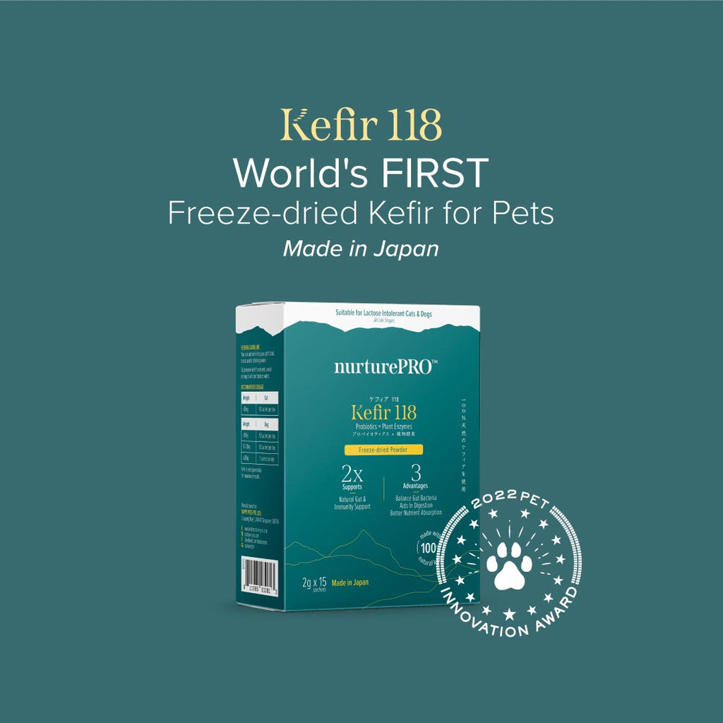NurturePRO Kefir 118 Freeze-dried Powder Supplements For Dog & Cat