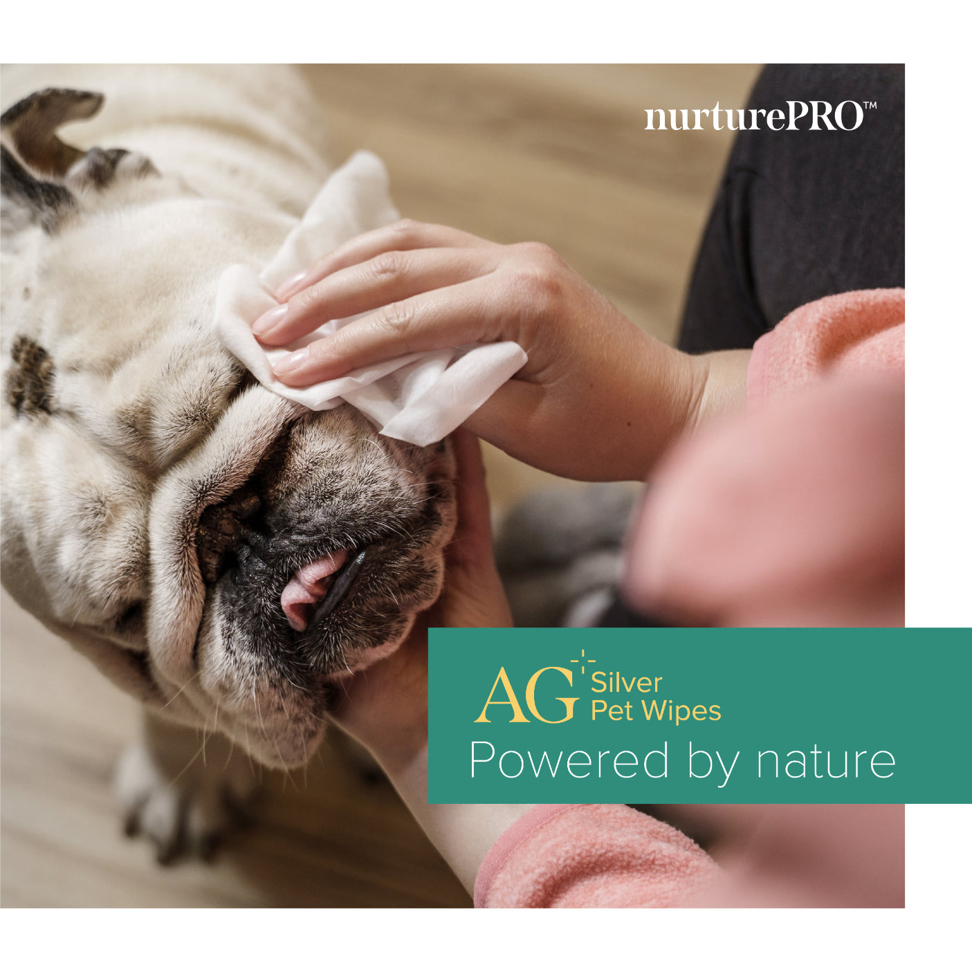 NurturePRO AG+ Silver Pet Wipes